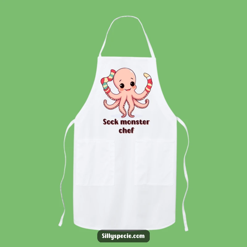 Funny Octopus Apron: Cook with Tentacle Skill, Hilarious Kitchen Gear for Foodies