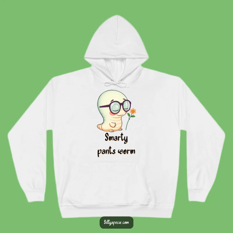 Funny Worm Hoodie: Cozy Explorer, Hilarious & Warm Nature Fan Wear