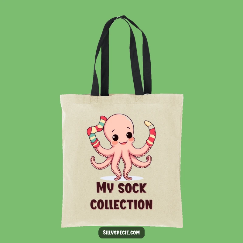 Funny Octopus Tote Bag: Carry Your Laundry with Tentacle Flair, Hilarious & Practical